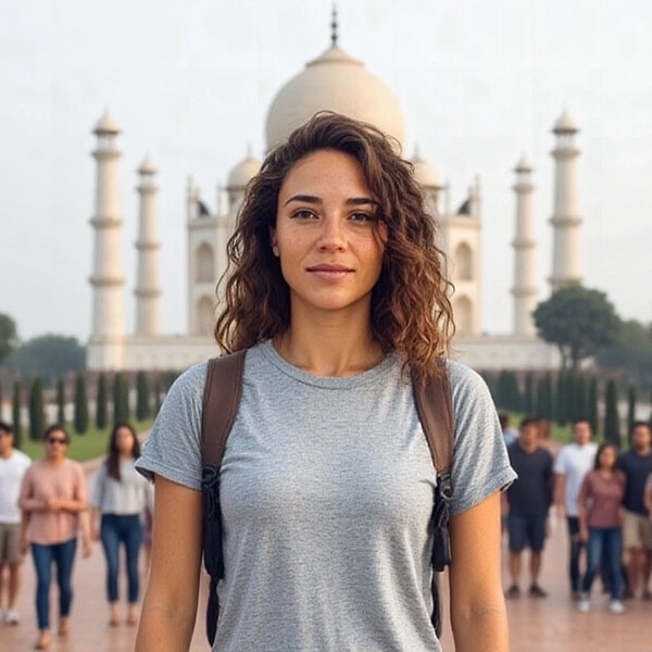 Olivia in India