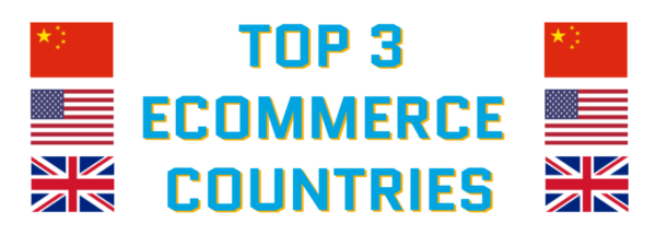 Top 3 Ecommerce Markets Infographic Snip
